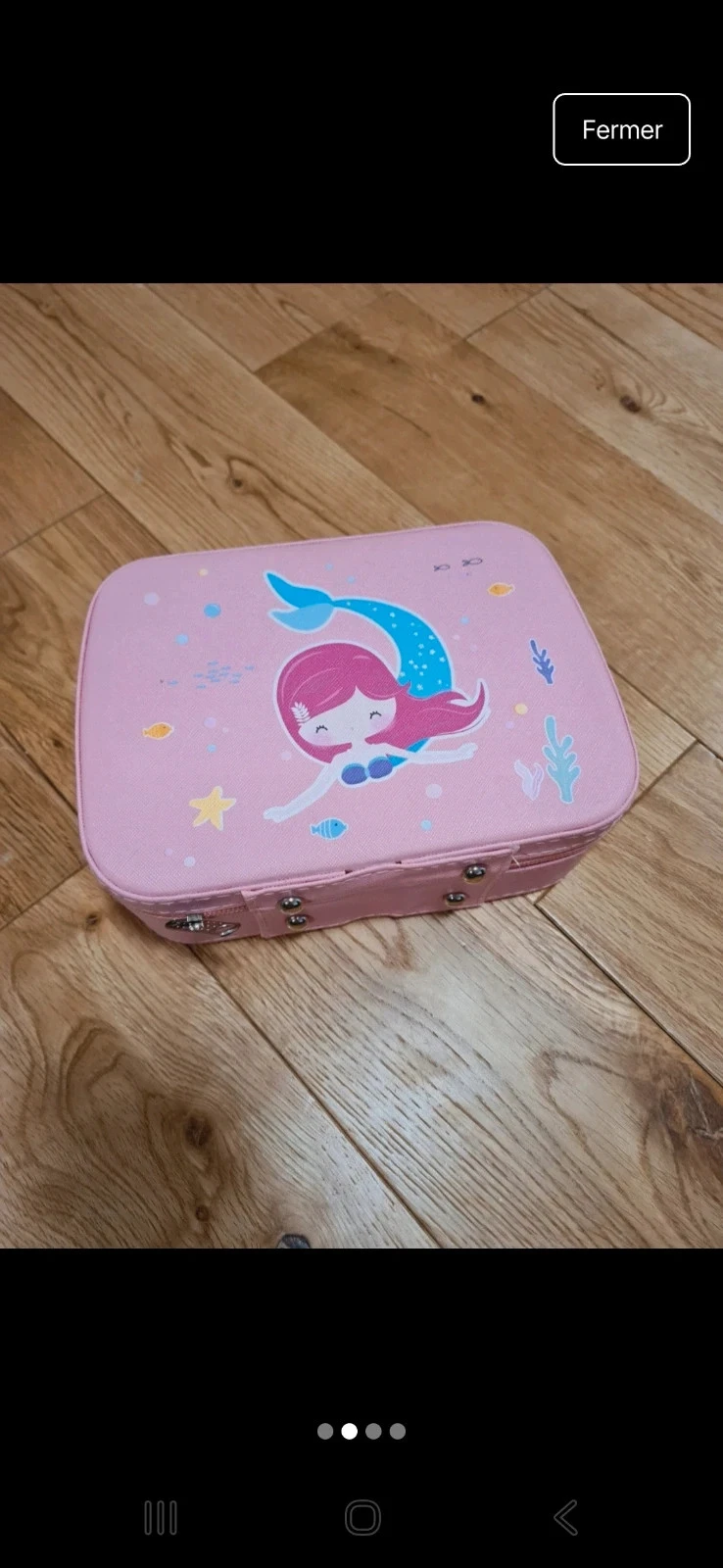 Malette trousse de toilette fille